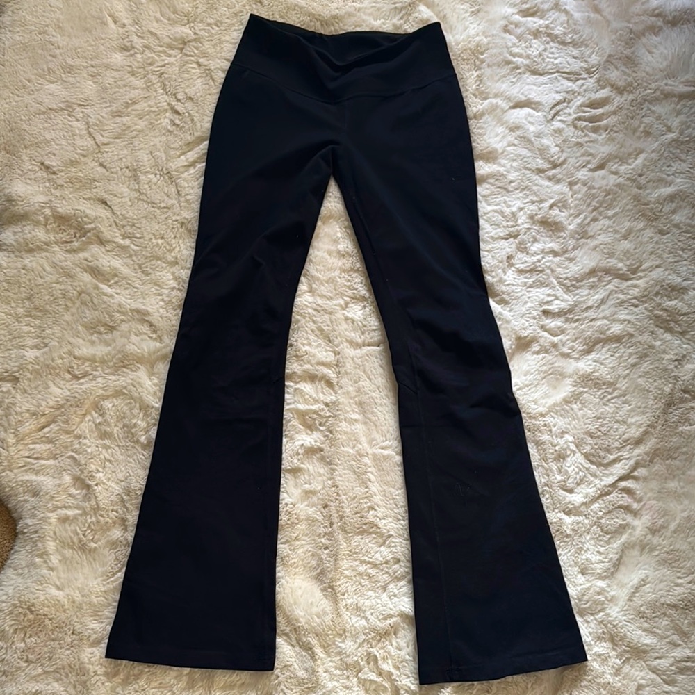Zella Black Women's Black Flared Leggings